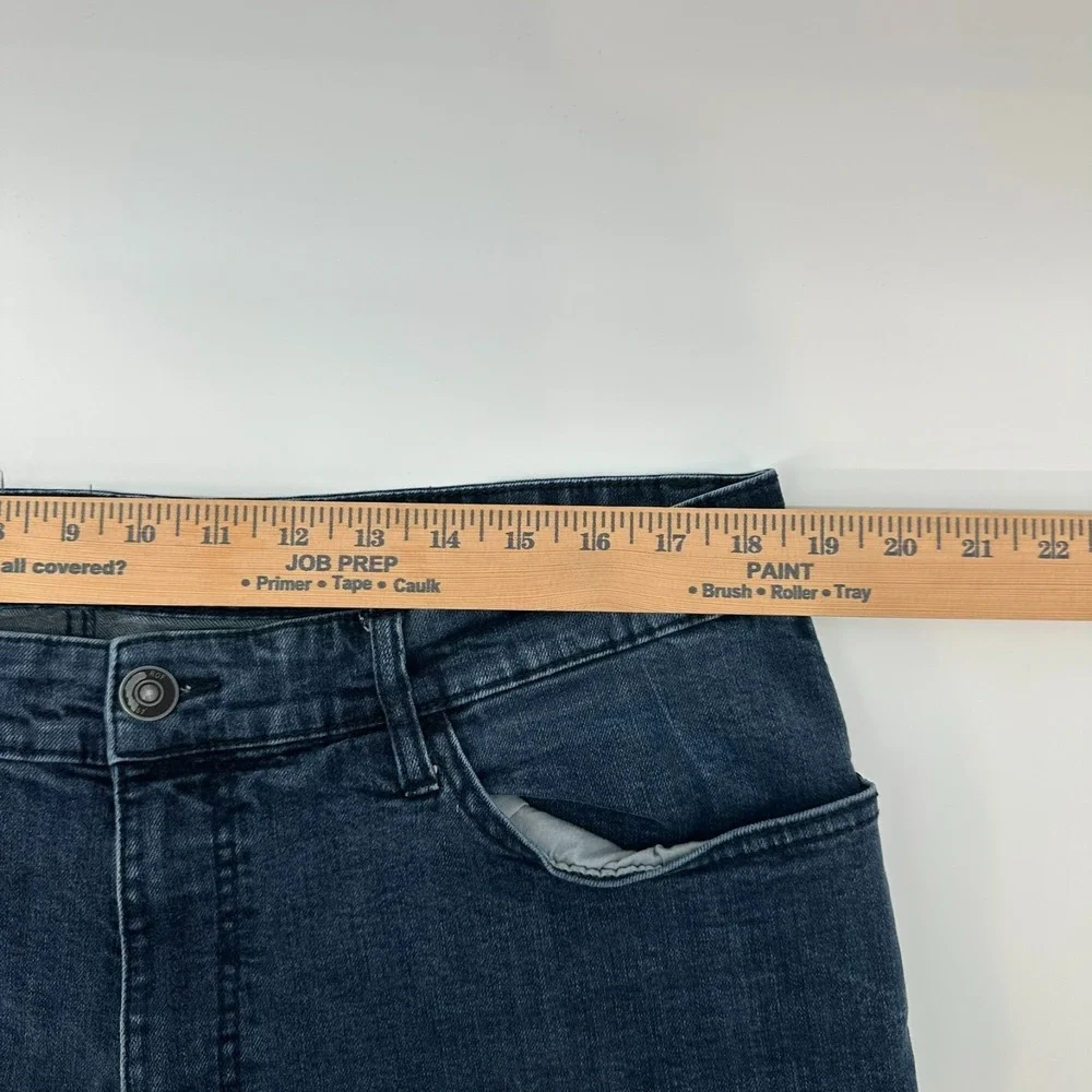 Ring Of Fire Jeans Mens 38x32 Blue Denim Stretch Slim Fit 5-Pocket Everyday